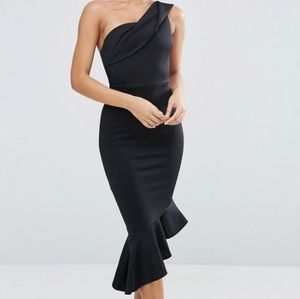 ASOS One Shoulder Cocktail Dress